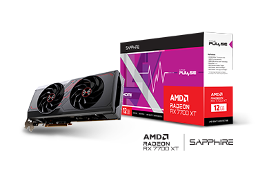 PULSE AMD Radeon GDDR6 RX XT 12G 7700